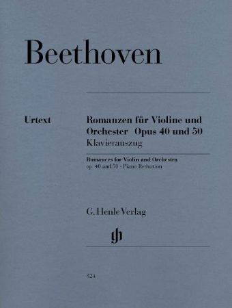 BEETHOVEN:ROMANCES FOR VIOLIN AND PIANO OP.40 &50