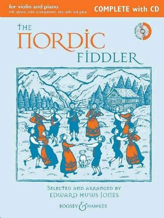 Slika THE NORDIC FIDDLER FOR VIOLIN AND PIANO+CD