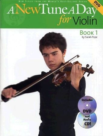 Slika A NEW TUNE A DAY FOR VIOLIN BOOK 1+DVD