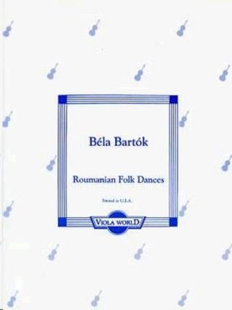 Slika BARTOK:ROUMANIAN FOLK DANCES VIOLA & PIANO