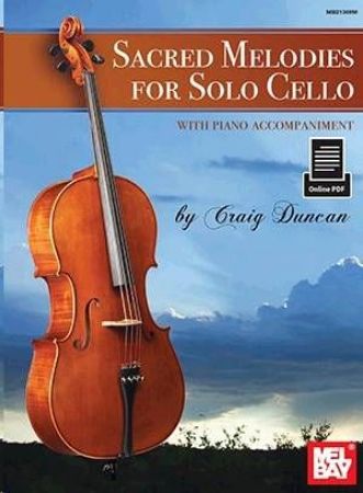 Slika DUNCAN:SACRED MELODIES FOR SOLO CELLO AND PIANO
