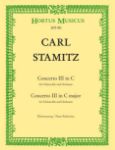 STAMITZ C.:CONCERTO NO.3 IN C MAJOR CELLO AND PIANO