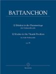 BATTANCHON:12 ETUDES OP.25