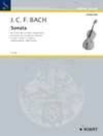 BACH J.C.F.:SONATA A-DUR CELLO AND PIANO