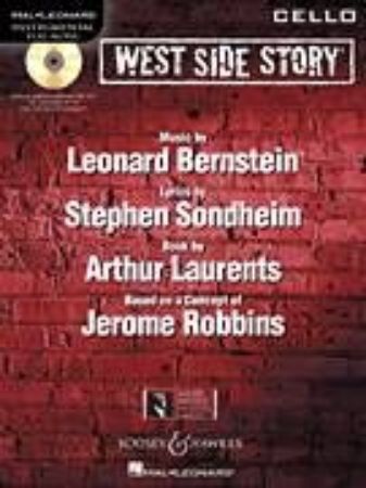 BERNSTEIN:WEST SIDE STORY PLAYALONG+CD CELLO