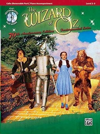 THE WIZARD OF OZ PLAY ALONG  CELLO AND PIANO +CD