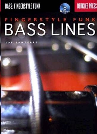 Slika SANTERRE:FINGERSYLE FUNK BASS LINES+CD