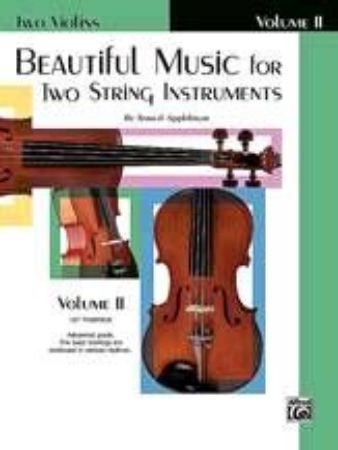 APPLEBAUM:BEAUTIFUL MUSIC FOR TWO STRING INS.VOL.2 TWO VIOLINS