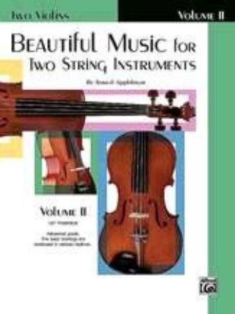 Slika APPLEBAUM:BEAUTIFUL MUSIC FOR TWO STRING INS.VOL.2 TWO VIOLINS