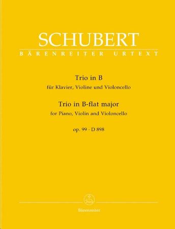 Slika SCHUBERT:TRIO IN B D99,D 898
