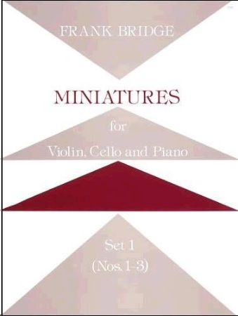 Slika BRIDGE:MINIATURES FOR VIOLIN,CELLO AND PIANO SET 1 (1-3)