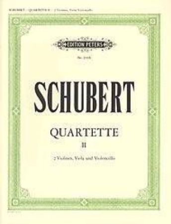 SCHUBERT:QUARTETTE II