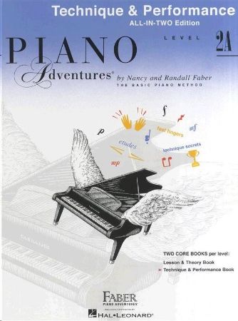 Slika FABER:PIANO ADVENTURES TECHNIQUE & PERFORMANCE LEVEL 2A