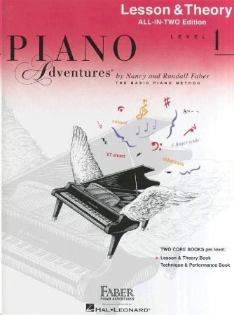 FABER:PIANO ADVENTURES LESSON & THEORY LEVEL 1 + AUDIO ACCESS