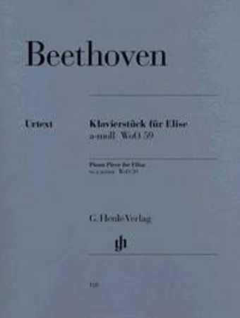 Slika BEETHOVEN:KLAVIERSTUCK FUR ELISE A-MOLL WoO59