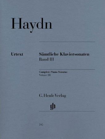HAYDN:SAMTLICHE KLAVIERSONATEN BAND 3/PIANO SONATAS VOL.3