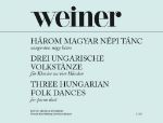 WEINER:DREI UNGARISCHE VOLSTANZE FOR VIER HANDEN