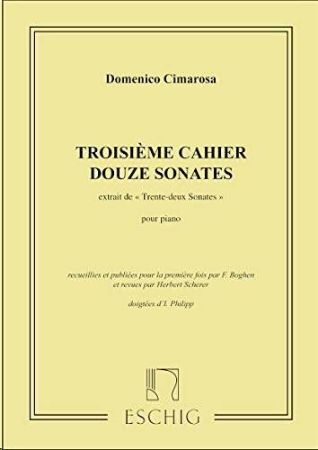 Slika CIMAROSA:32 SONATES VOL.3 PIANO