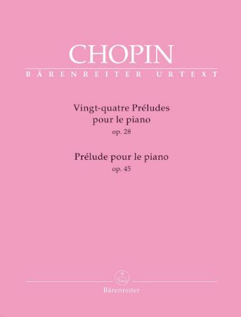 Slika CHOPIN:PRELUDE POUR LE PIANO OP.45 & OP.28