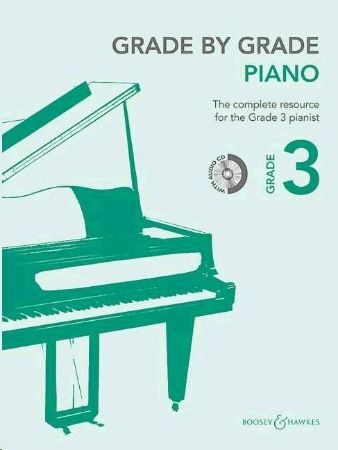 GRADE BY GRADE PIANO 3+CD