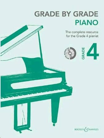 Slika GRADE BY GRADE PIANO 4+CD