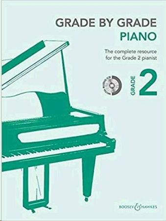 GRADE BY GRADE PIANO  2+CD