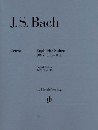Slika BACH J.S.:ENGLISCHE SUITE FOR PIANO