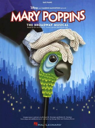 MARY POPPINS BROADWAY MUSICAL EASY PIANO