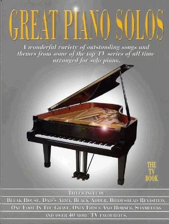 GREAT PIANO SOLOS THE TV BOOK