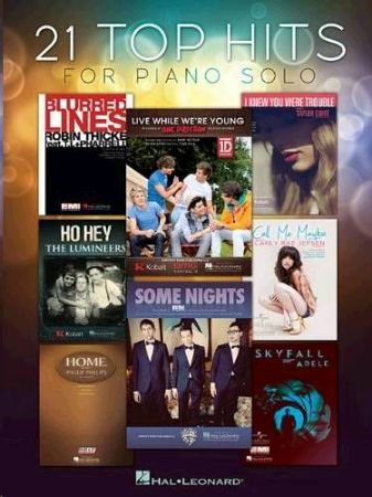 21 TOP HOTS FOR PIANO SOLO