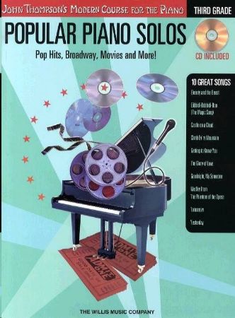 Slika THOMPSON POPULAR PIANO SOLOS 3 +CD
