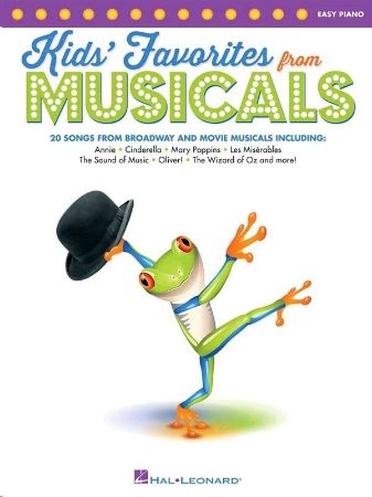 KIDS' FAVORITES FROM MUSICALS EASY PIANO