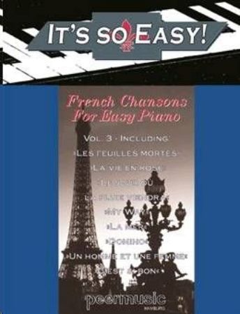 FRENCH CHANSONS FOR EASY PIANO VOL.3