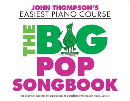 Slika THOMPSON:THE BIG POP SONG BOOK EASIEST PIANO