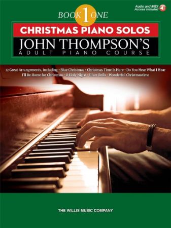 Slika THOMPSON'S:CHRISTMAS PIANO SOLOS 1 +AUDIO ACCESS
