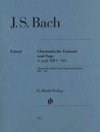 Slika BACH J.S.:CHROMATISCHE FANTASIE UND FUGE D-MOLL BWV903