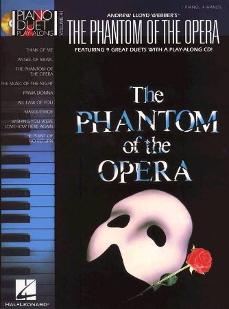 THE PHANTOM OF THE OPERA+CD PIANO DUET