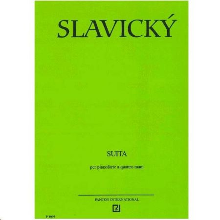 SLAVICKY:SUITA PIANO 4HANDS