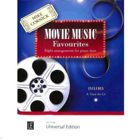 Slika CORNICK:MOVIE MUSIC FAVOURITES PIANO DUET +CD