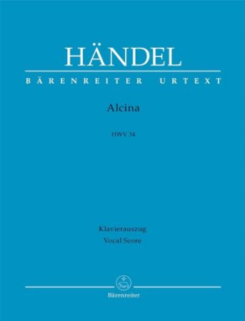 Slika HANDEL:ALCINA HWV34 VOCAL SCORE
