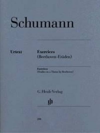 Slika SCHUMANN:EXERCICES (BEETHOVEN ETUDEN)