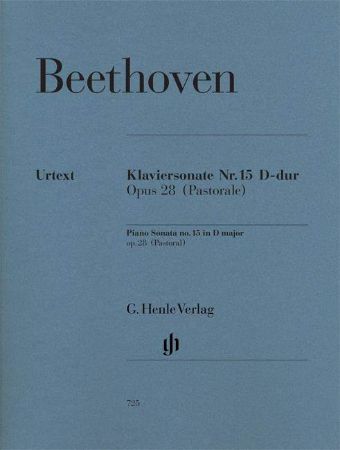 Slika BEETHOVEN:PIANO SONATA NR.15 OP.28 D-DUR PASTORALE
