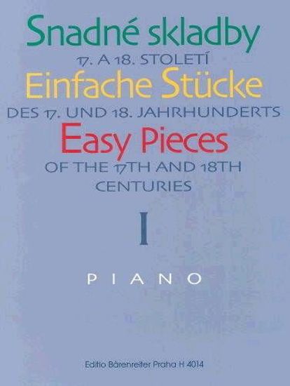 EASY PIECES OF 17-18 CENTURIES FOR PIANO
