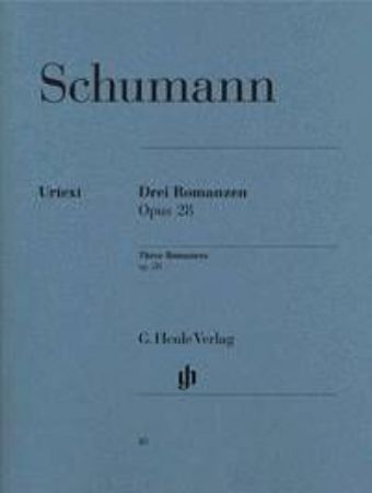 SCHUMANN:3 ROMANCES OP.28