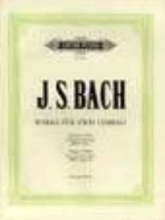BACH J.S:WERKE FUR ZWEI CEMBALI KONZERT C-DUR BWV 1061A