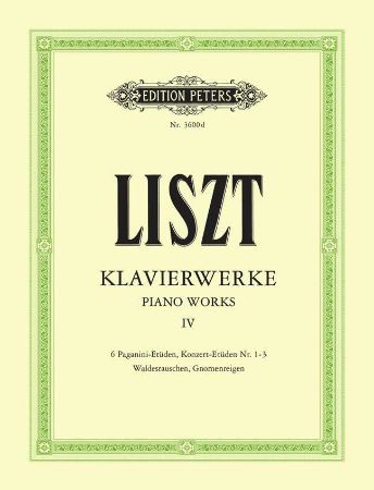 Slika LISZT:PIANO WORKS 4