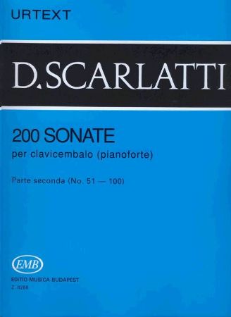 Slika SCARLATTI:200 SONATE PIANO NO.51-100