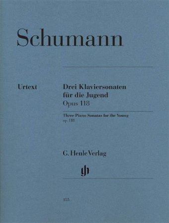 Slika SCHUMANN:THREE PIANO SONATAS OP.118