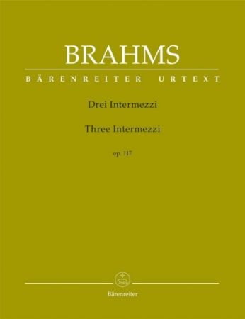 BRAHMS:THREE INTERMEZZI OP.117 