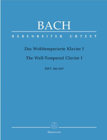 Slika BACH J.S.:THE WELL TEMPERED CLAVIER 1  BWV 846-869